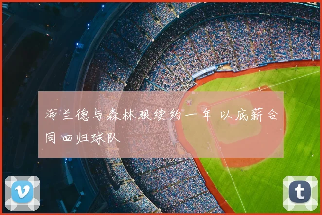 海兰德与森林狼续约一年 以底薪合同回归球队